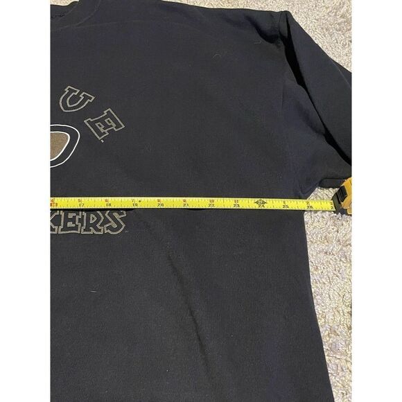 Vintage Purdue Boilermakers  Black Crewneck Size XXL 2XL Made In USA ASC - Picture 3 of 6